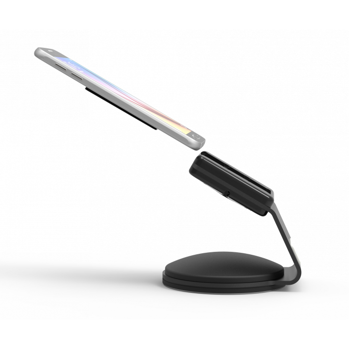 The SlideDock Stand EMV and Smartphone Lock - White