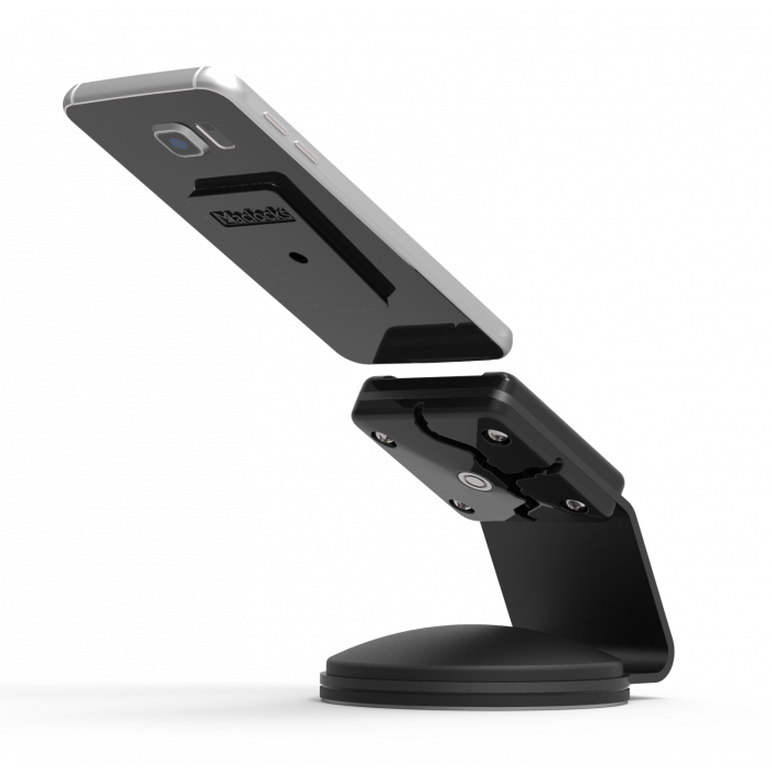 The SlideDock Stand EMV and Smartphone Lock - White