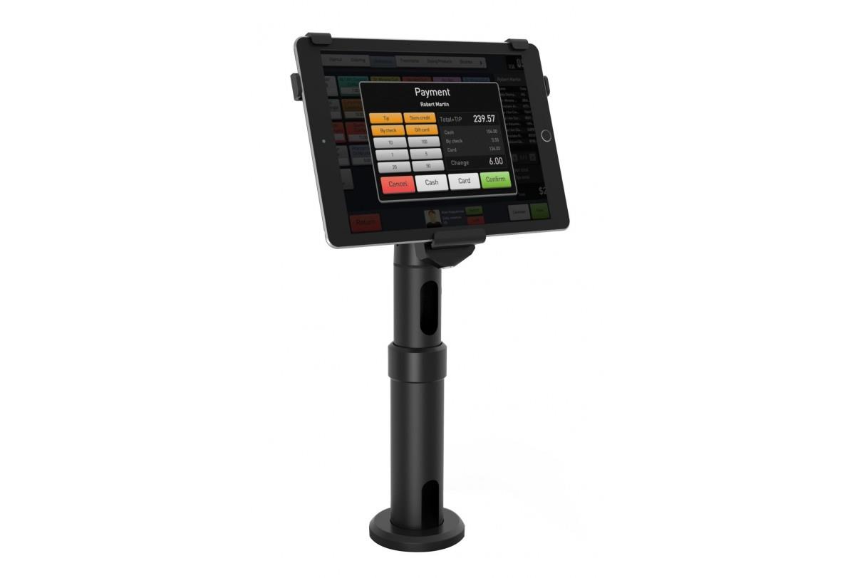 V-Bracket Single POS Stand for iPad 12.9 (1st / 2nd gen.) - Black