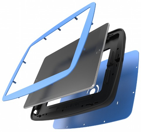 HyperSpace Rugged Enclosure for iPad 9.7 - Black