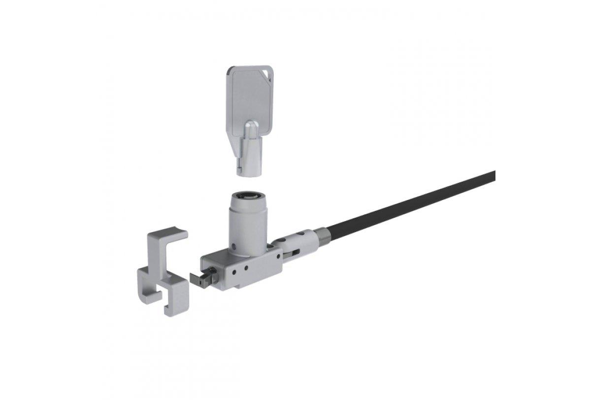 Wedge Low Profile With Barrel Key - Black