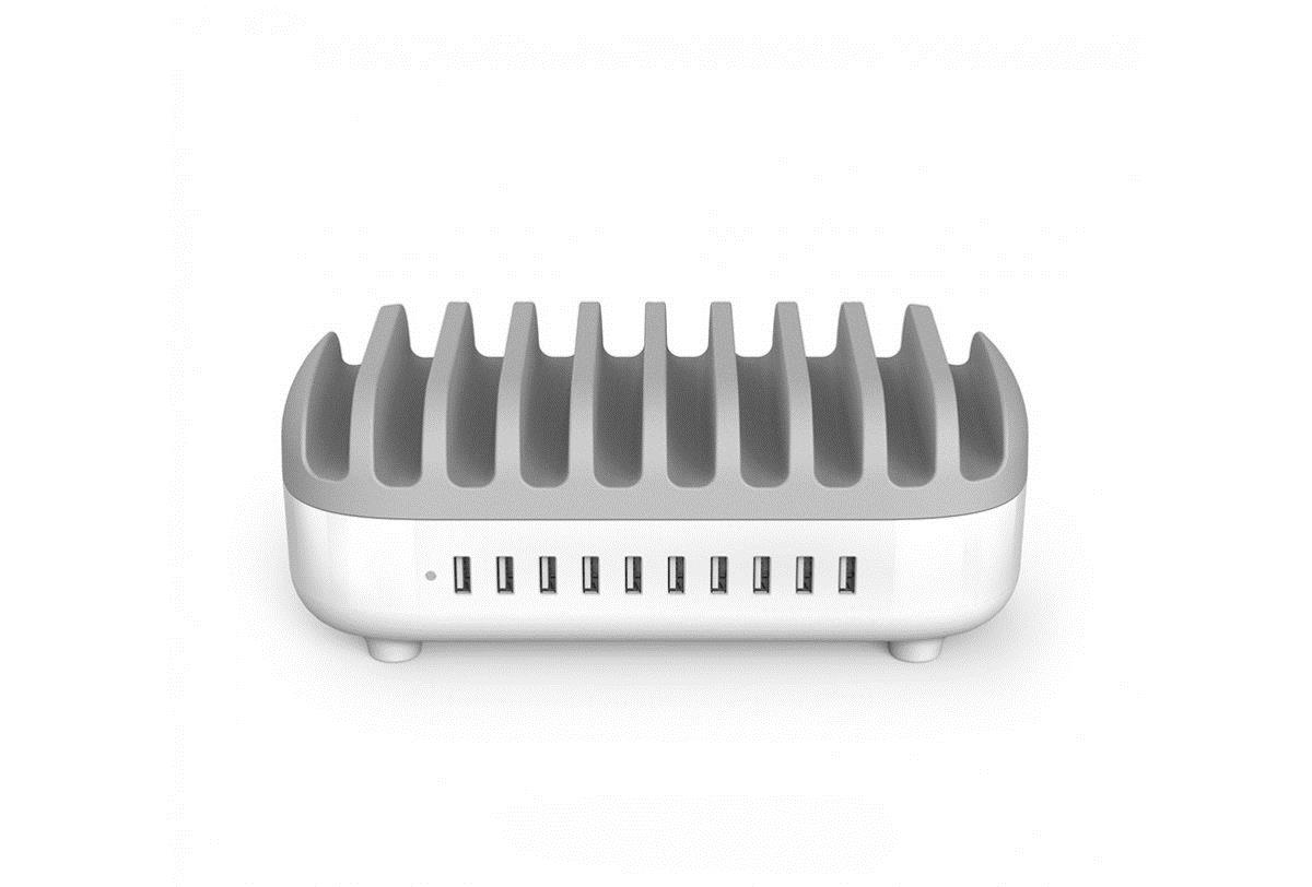 USB Charging Dock Station 10 Ports - Charging Hub EU Plugs