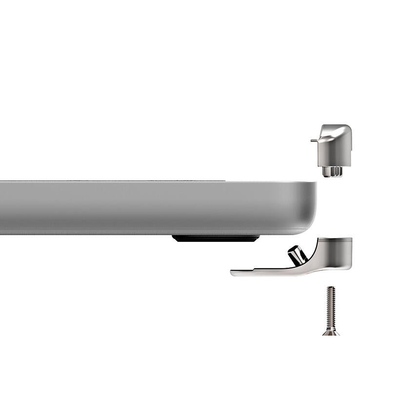 Ledge adapter for 2021 M1 MacBook Pro 16in + Keyed Cable Lock