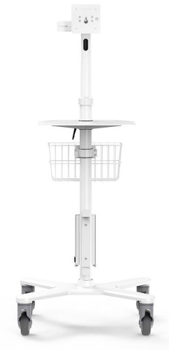 Premium Medical Rolling Cart - White