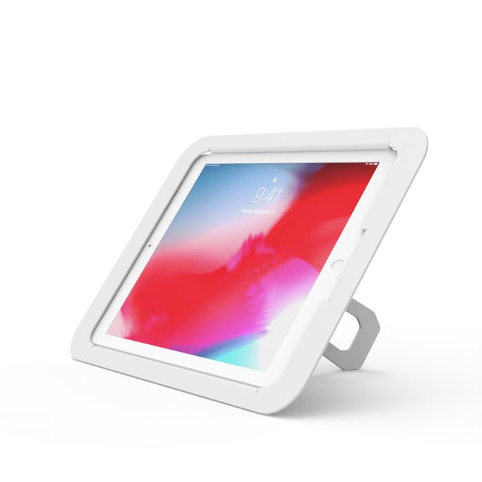 Compulocks iPad 10.2in Lock and Security Case Bundle with Combination Cable Lock - Back Cover - White