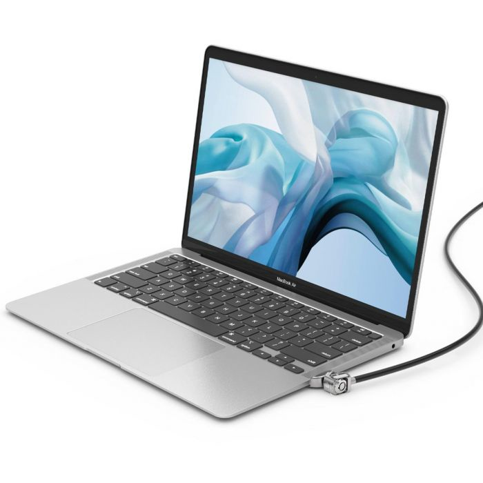 Compulocks MacBook Air 13in Cable Lock Adapter With Keyed Cable Lock 2017 to 2019 - Security slot