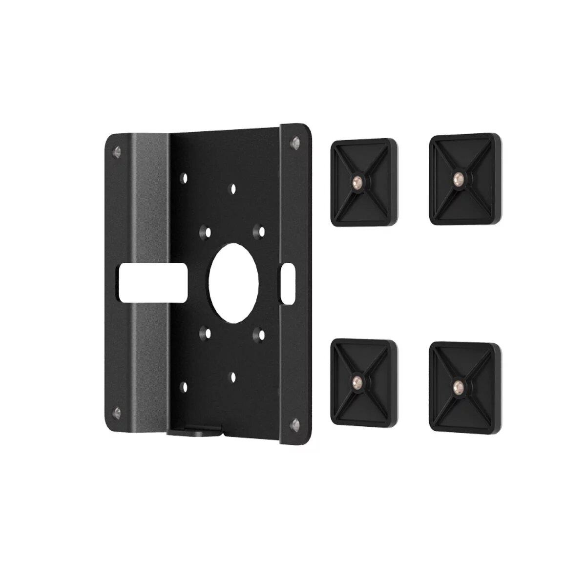 Glass Mount Bracket with Security Slot
