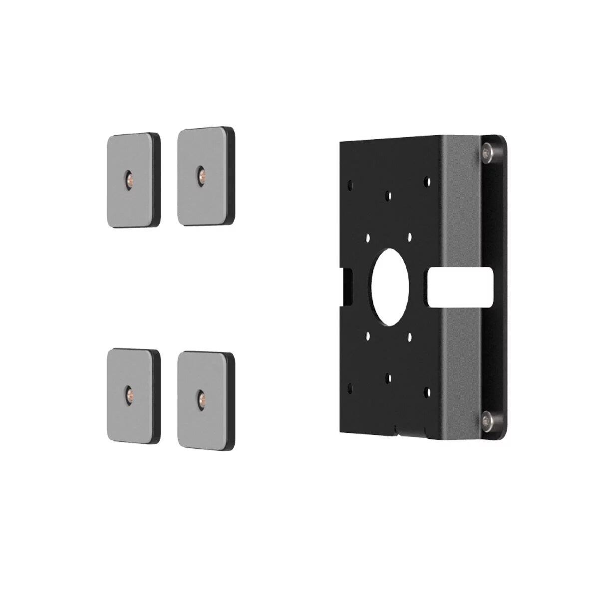 Glass Mount Bracket with Security Slot