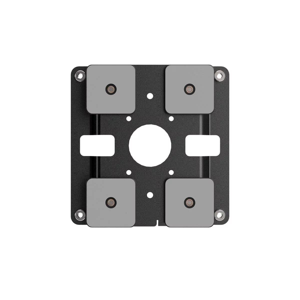 Glass Mount Bracket with Security Slot