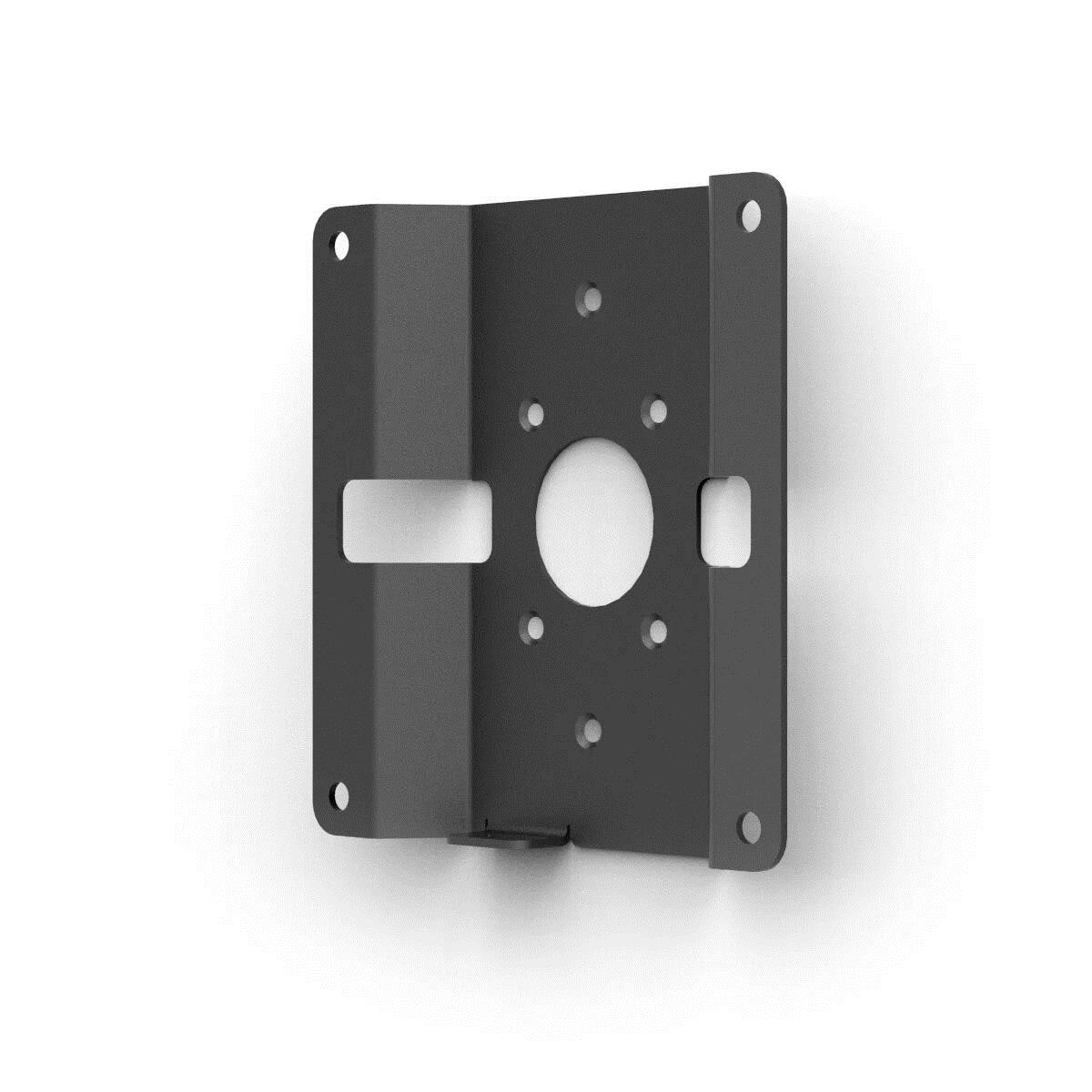 Glass Mount Bracket with Security Slot + Magnetix Magnetic Mount 100mm - Black