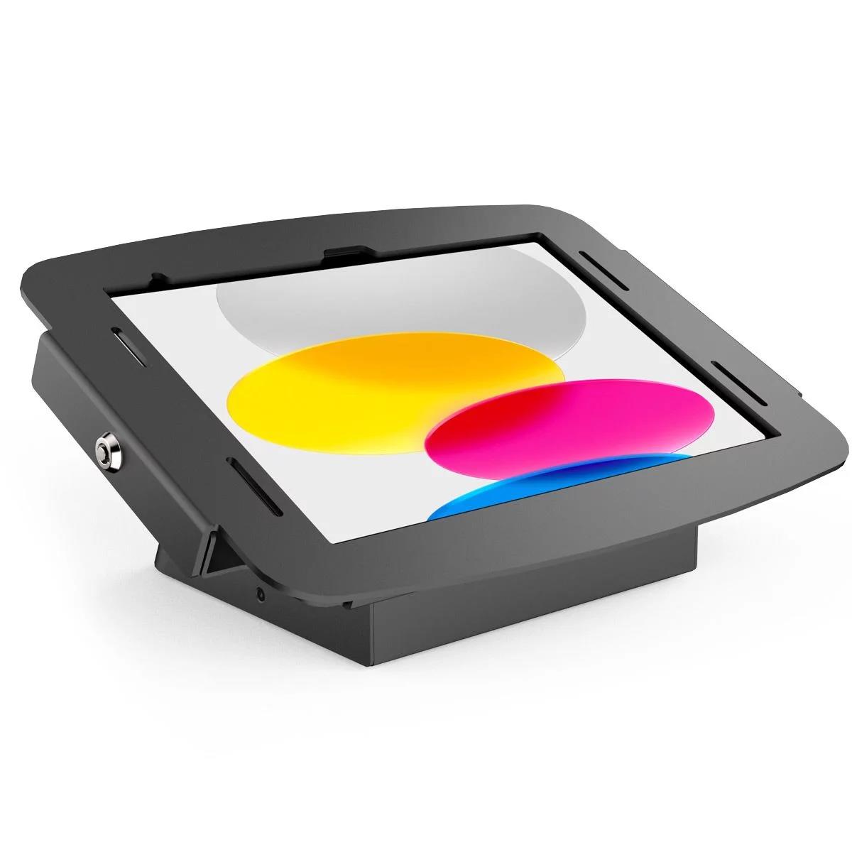 iPad 10.9in 10th Gen (2022), Kiosk & AV Capsule Stand + Space, Enclosure - Black