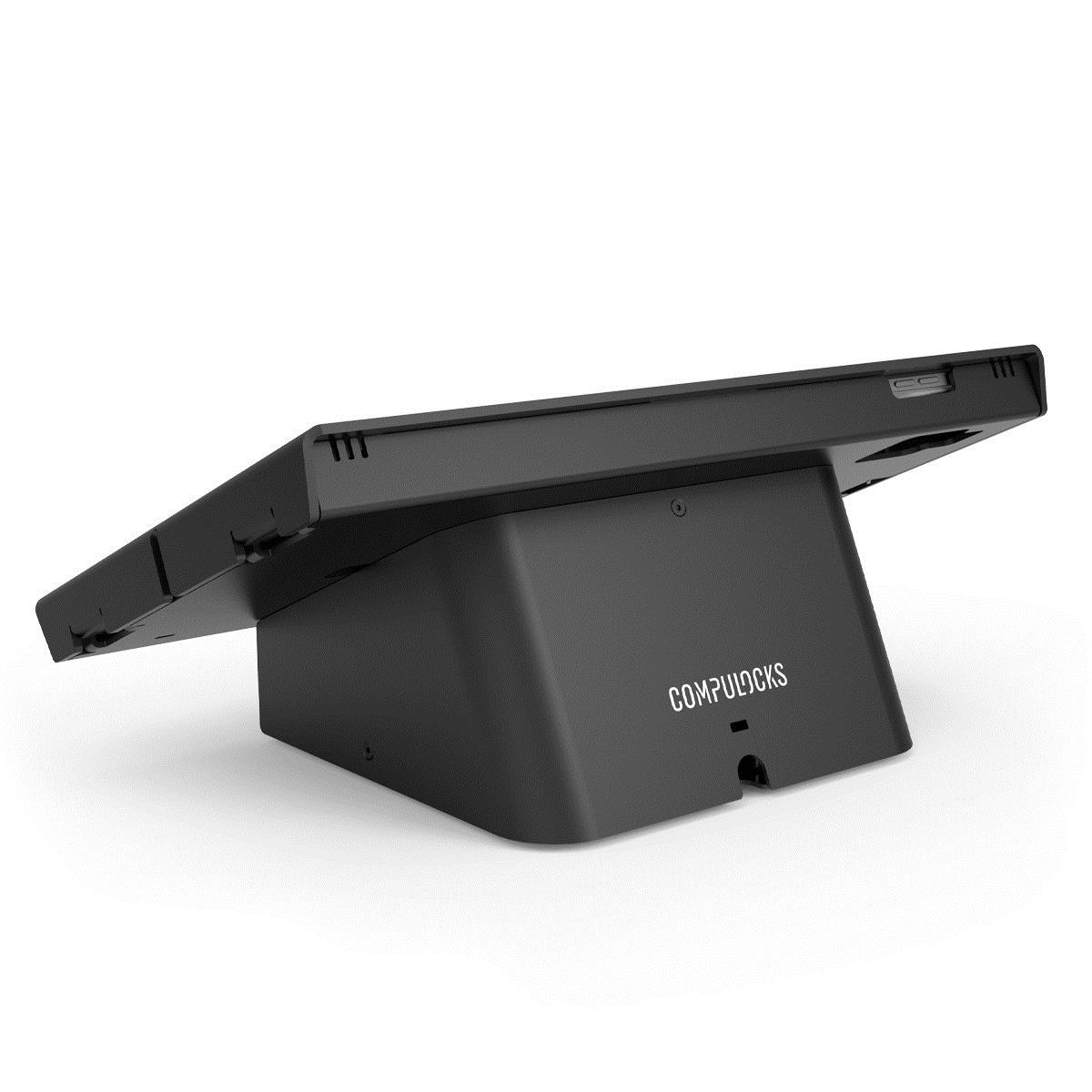 iPad Pro M4 11in (2024), Kiosk & AV Capsule Stand + Apex Secured Enclosure Wall Mount - Black