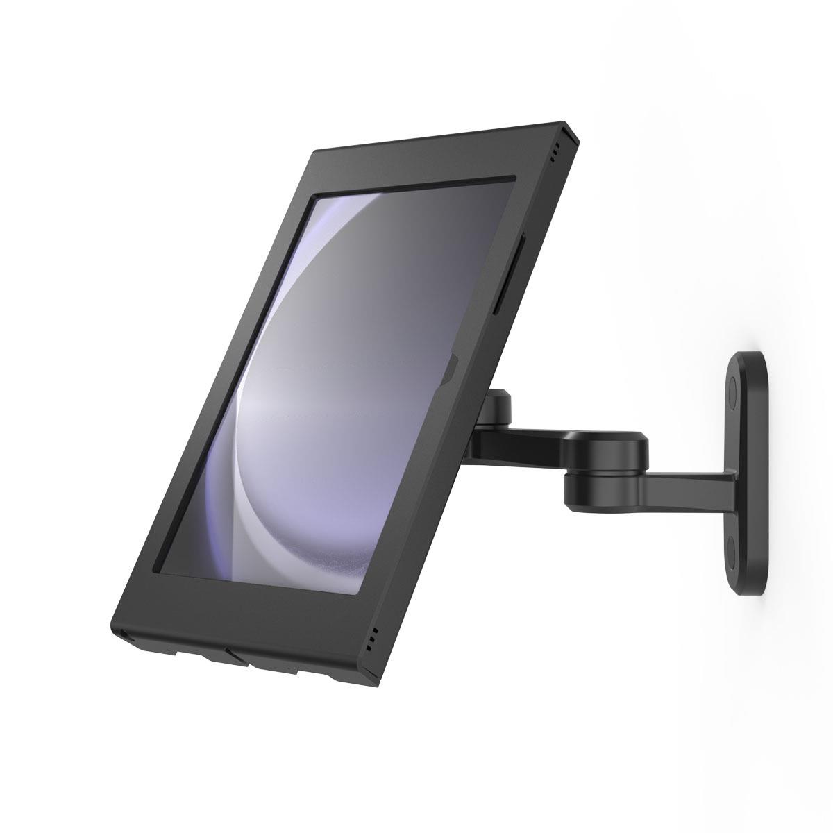 Bundle / Swing Wall Mount Arm + Apex Enclosure Wall Mount for Galaxy Tab A9+ 11in - Black