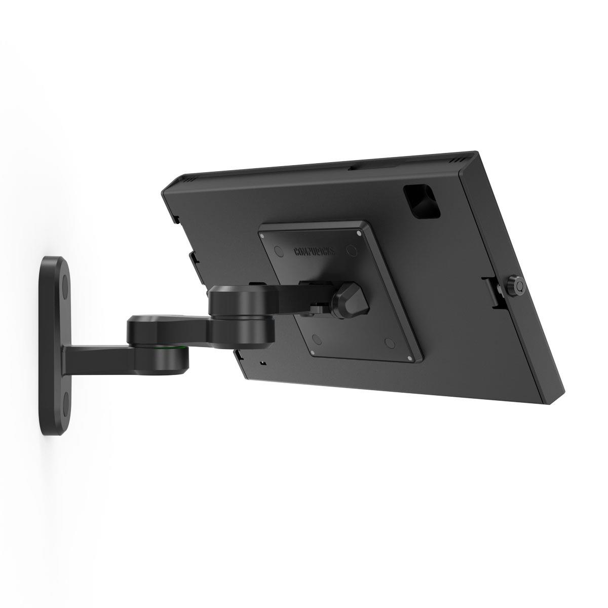 Bundle / Swing Wall Mount Arm + Apex Enclosure Wall Mount for Galaxy Tab A9+ 11in - Black
