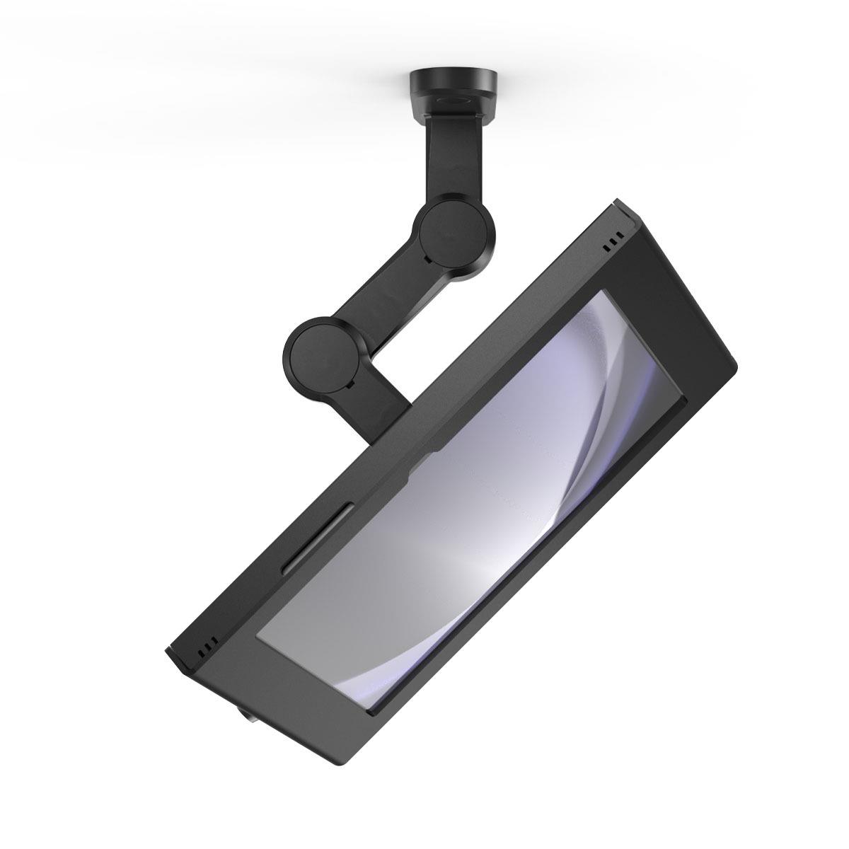 Bundle / Swing Wall Mount Arm + Apex Enclosure Wall Mount for Galaxy Tab A9+ 11in - Black