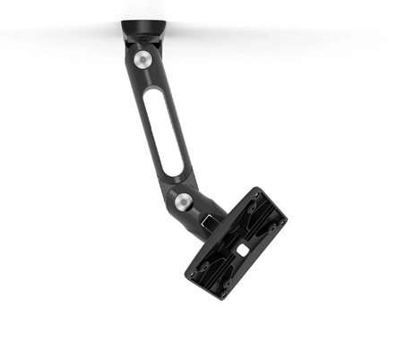 Bundle Swing Wall Mount Arm + IT Mount Universal Plate - Black