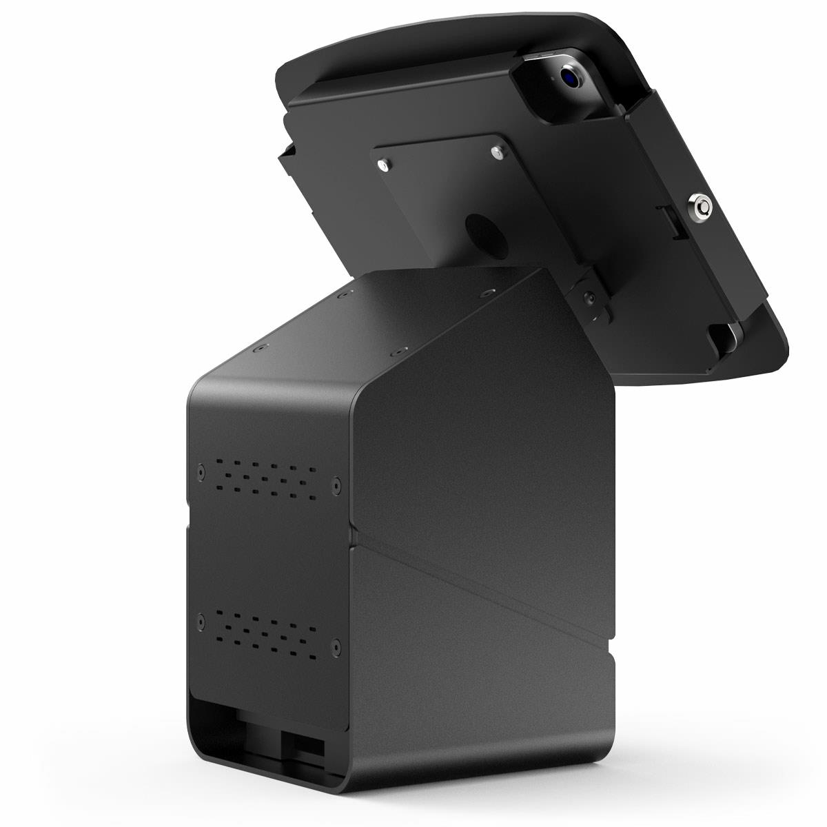 Bundle / Tablet Printer Kiosk + Space, Enclosure for Galaxy Tab A8 10.5in - Black