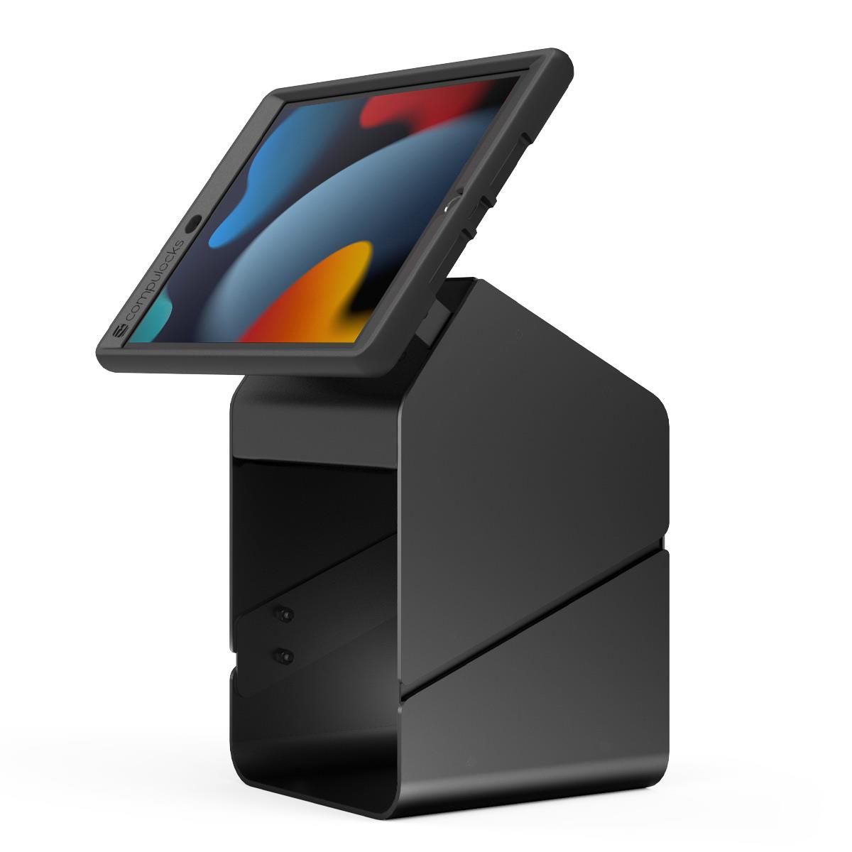 Universal Magnetix Mount and Tablet Printer Kiosk - Black