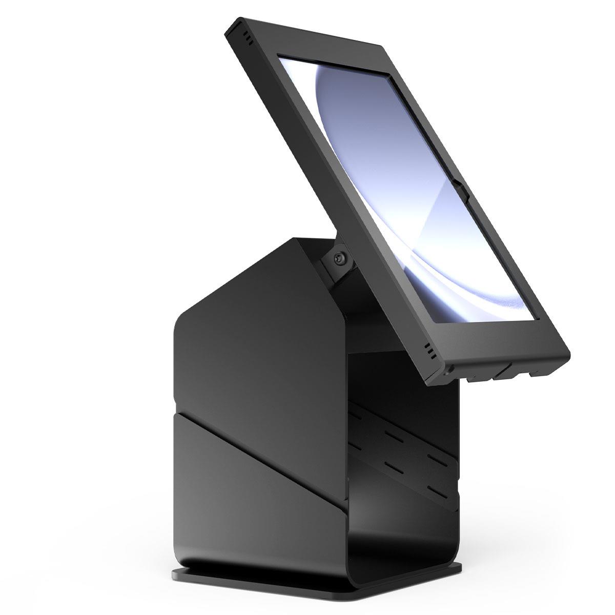 Apex Enclosure and Tablet Printer Kiosk For Galaxy Tab A9+ 11in - Black