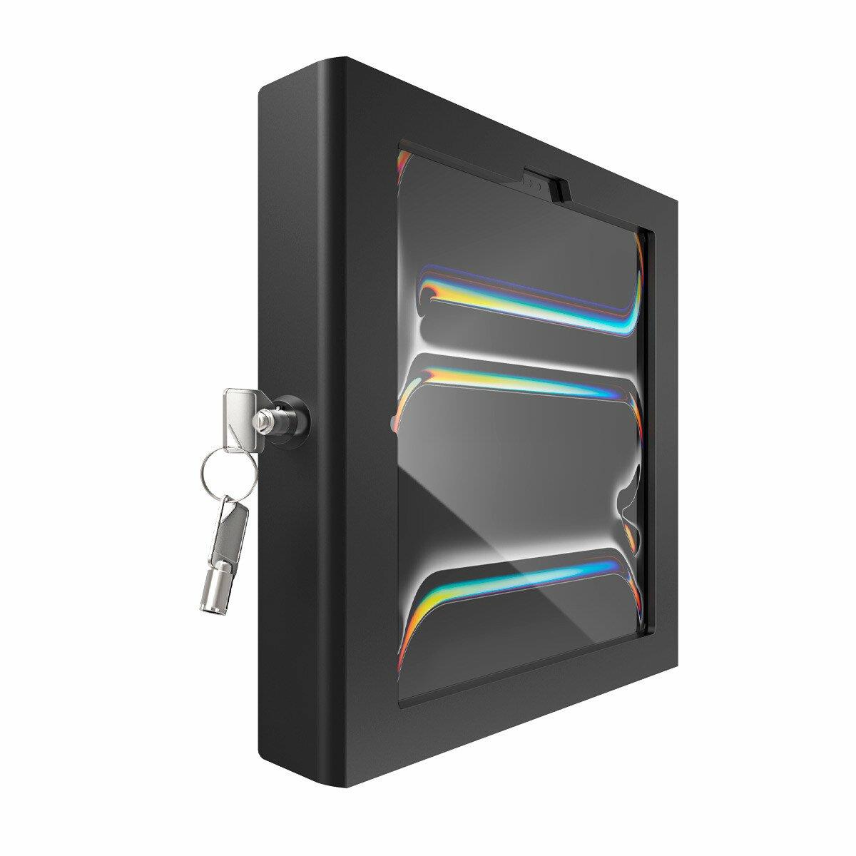 Apex Enclosure Tablet Printer Kiosk For iPad Pro M4 11in (2024) - Black