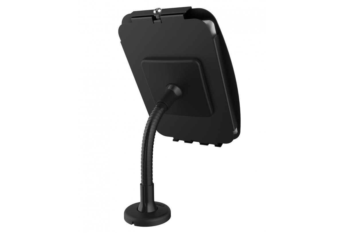 Flex Counter Top + Space Enclosure For iPad 10.2in 7-9th Gen (2019-2021) - Black