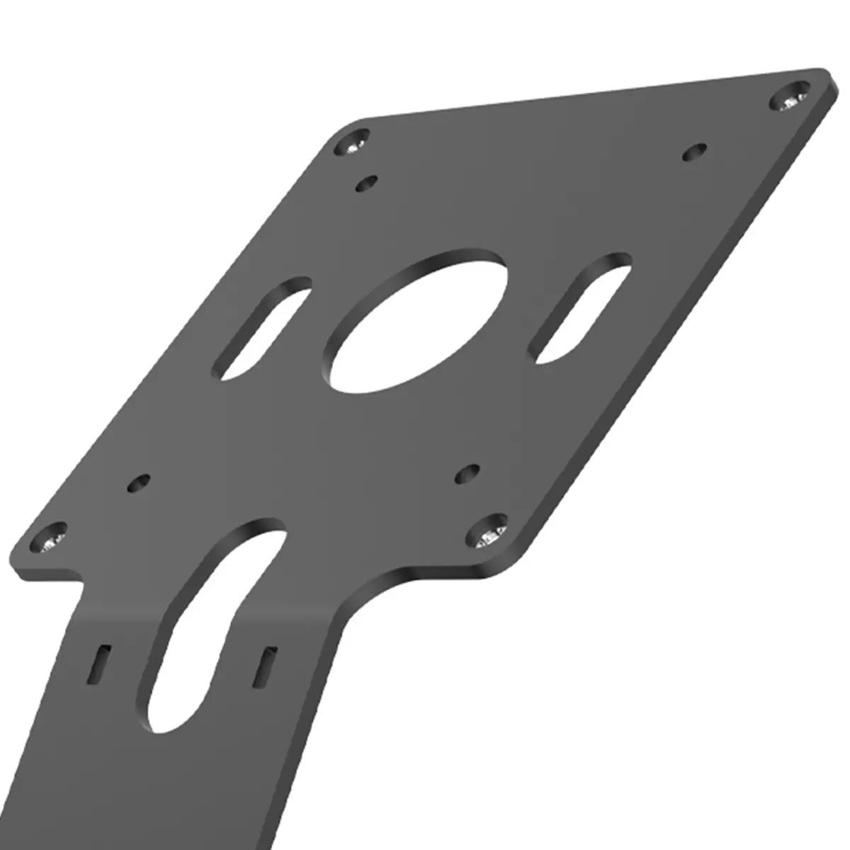 Bundle / VESA Fixed 45 Degree Core Counter Stand or Wall Mount + Space Enclosure for iPad 10.2in 7-9th Gen (2019-2021) - Black