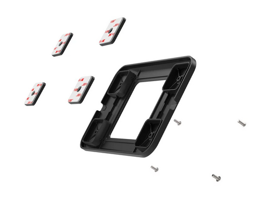 Rise Stand, 8in/ 20cm + IT Mount Universal Plate - Black