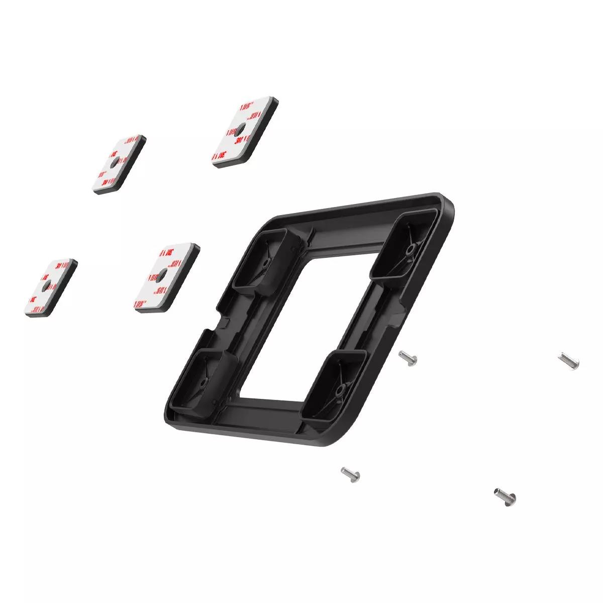 VESA Fixed 45 Degree Core Counter Stand or Wall Mount + IT Mount Universal Plate - Black
