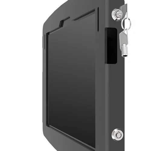 Bundle / VESA Fixed 45 Degree Core Counter Stand or Wall Mount + Space Enclosure for iPad Pro 12.9in (3rd - 6th gen) - Black