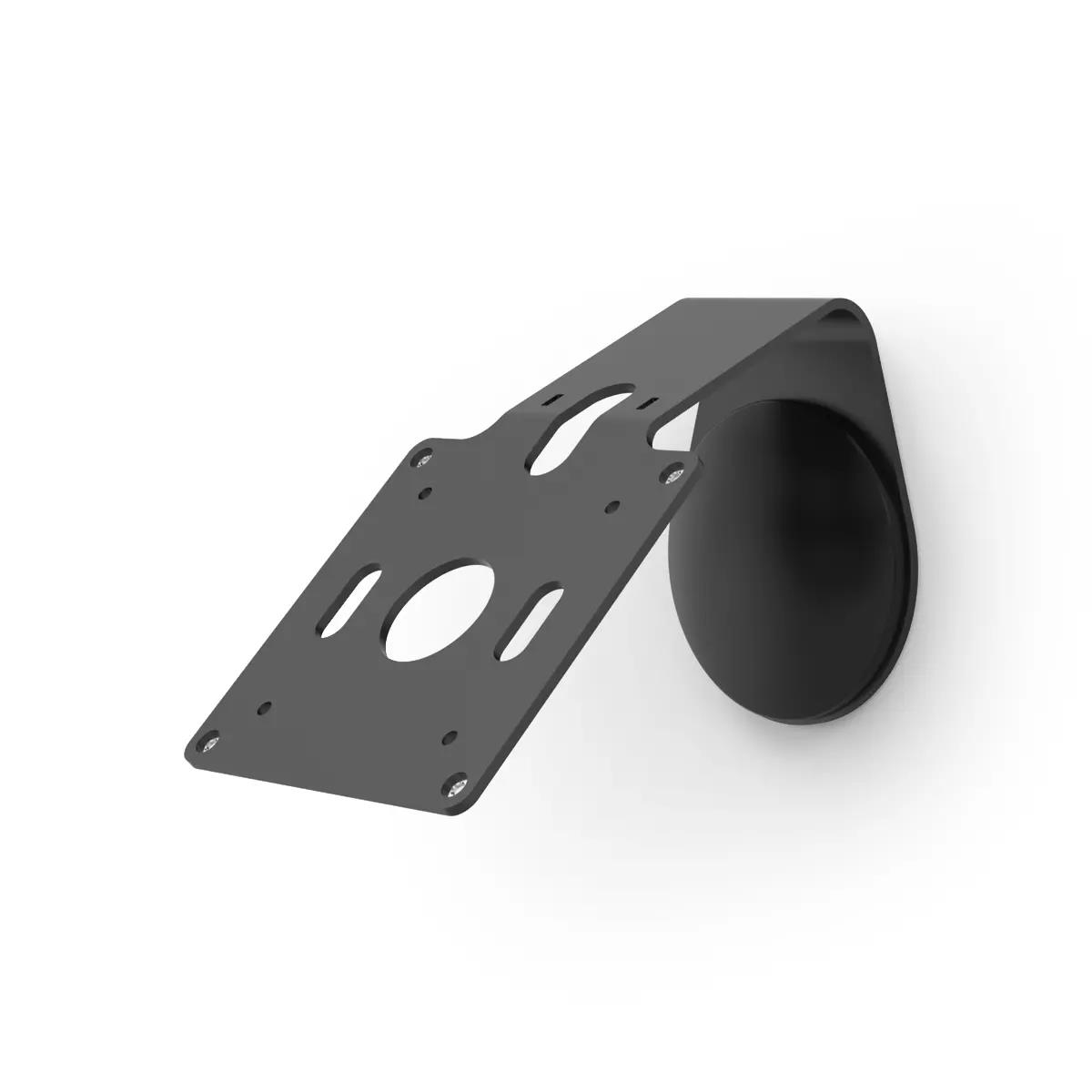 Bundle / VESA Fixed 45 Degree Core Counter Stand or Wall Mount + Space, Enclosure for iPad 10th-11th (A16) Gen - Black