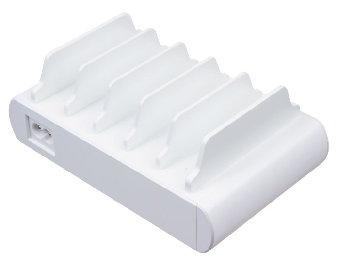 USB and USB-C 5-Port Multiple Tablet Charging Station - UK Plugs