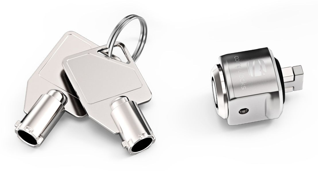 Mac Mini / Apple TV / Mac Studio Mount Lock Head (All Keys Sets Are The Same)