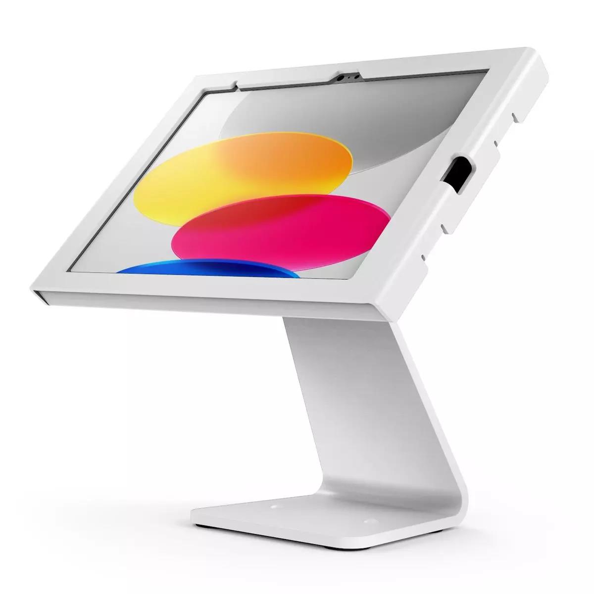 Bundle / 360 Stand + Swell Secured Enclosure Wall Mount for iPad 10.9in 10th Gen - White