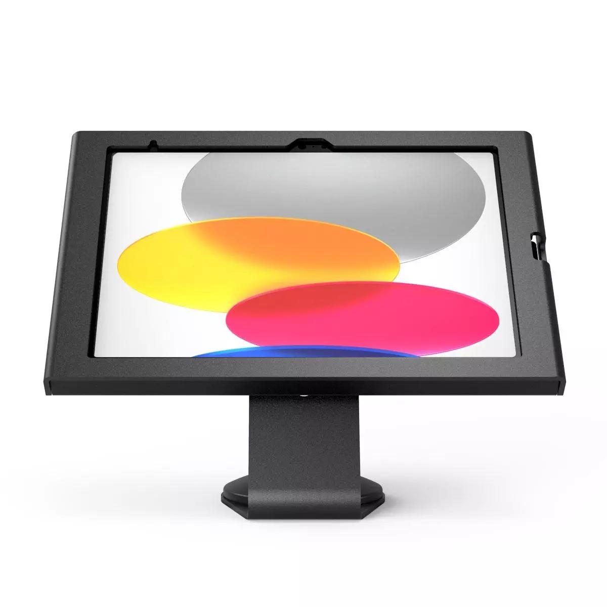 Bundle / VESA Fixed 45 Degree Core Counter Stand or Wall Mount + Swell Secured Enclosure Wall Mount for iPad 10.9in 10th Gen - Black