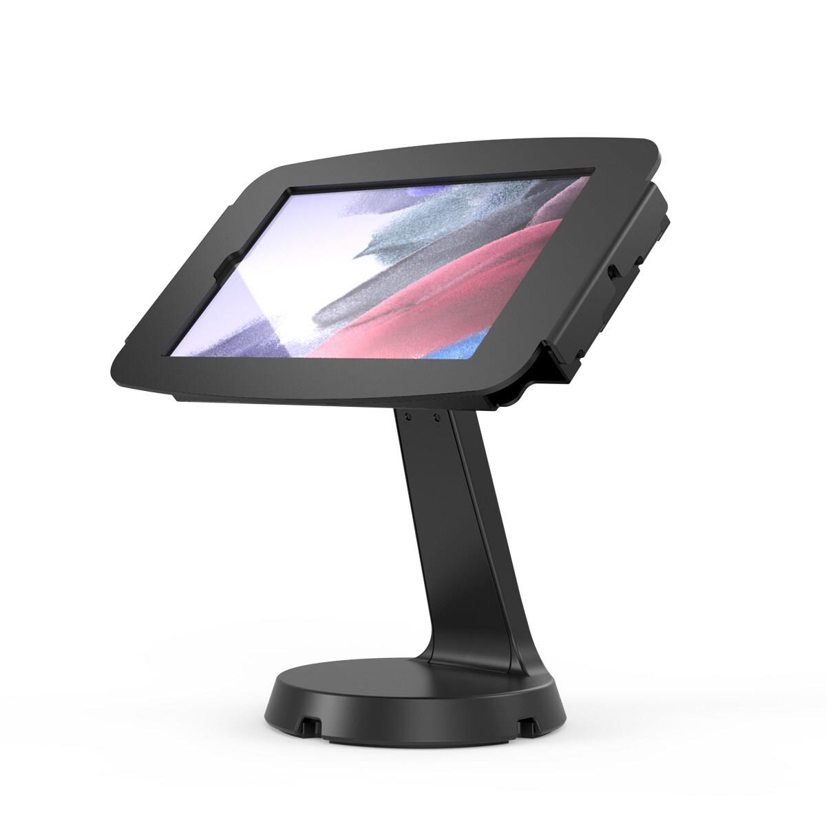 Bundle / VESA Mast Counter Stand + Space, Enclosure for Galaxy Tab A7 Lite 8.7in - Black