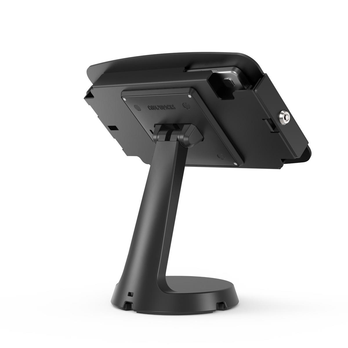 Bundle / VESA Mast Counter Stand + Space, Enclosure for Galaxy Tab A7 Lite 8.7in - Black