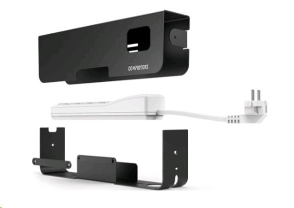 Security PowerStrip EU 5 Plugs - Black