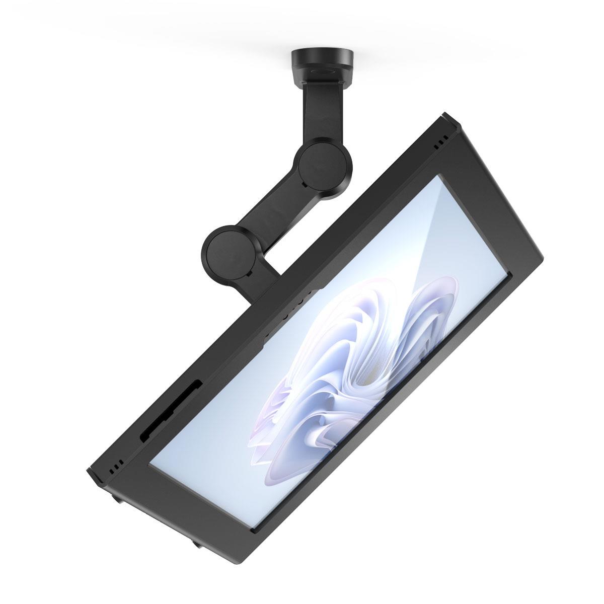 Bundle / Swing Wall Mount Arm + Apex Enclosure Wall Mount for Surface Pro 8-11 - Black
