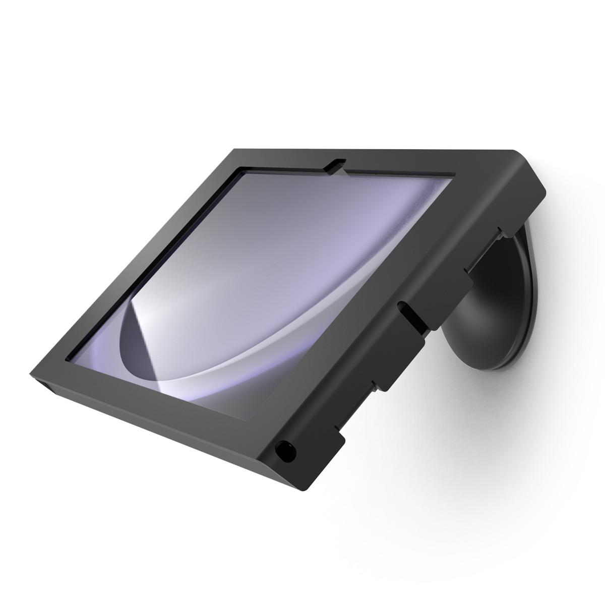 Bundle / VESA Fixed 45 Degree Core Counter Stand or Wall Mount + Apex Enclosure Wall Mount for Galaxy Tab A9+ 11in - Black
