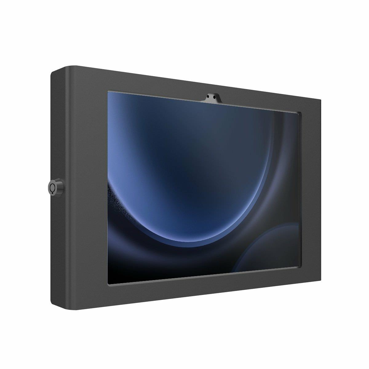 Apex Secured Enclosure Wall Mount for Galaxy Tab S9/S9 FE 10.9in - Black
