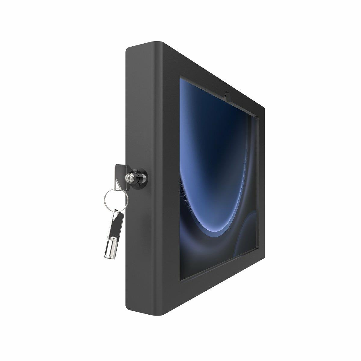 Apex Secured Enclosure Wall Mount for Galaxy Tab S9/S9 FE 10.9in - Black