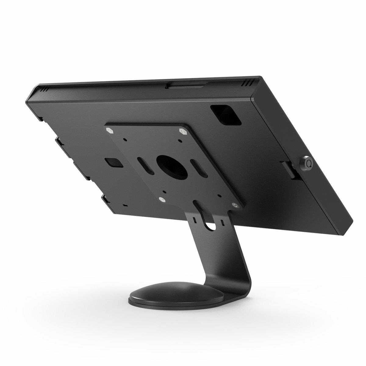 Bundle / VESA Fixed 45 Degree Core Counter Stand or Wall Mount + Apex Secured Enclosure Wall Mount for Galaxy Tab S9/S9 FE 10.9in - Black