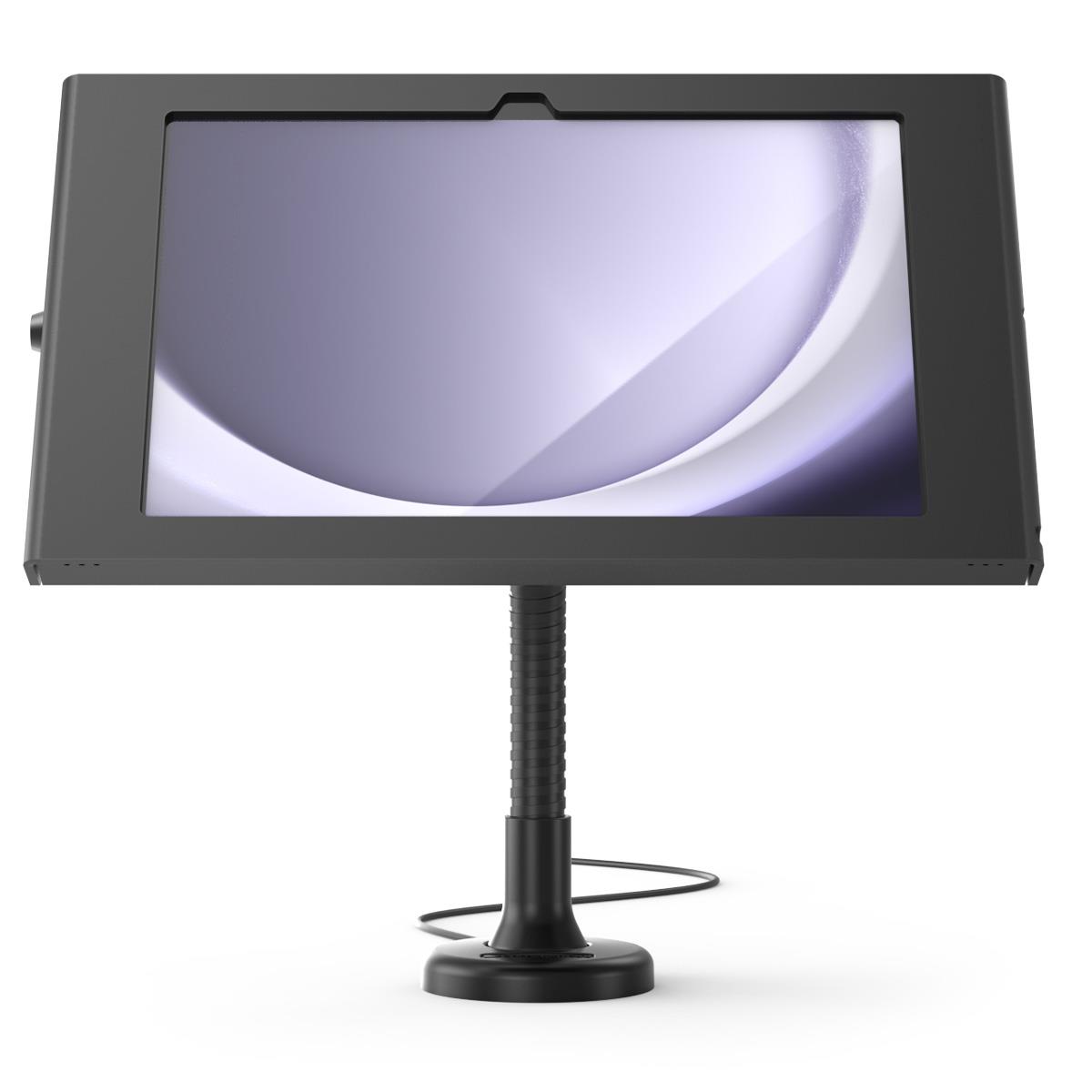 Bundle / Flex Counter Top + Apex Secured Enclosure Wall Mount for Galaxy Tab S9/S9 FE 10.9in - Black