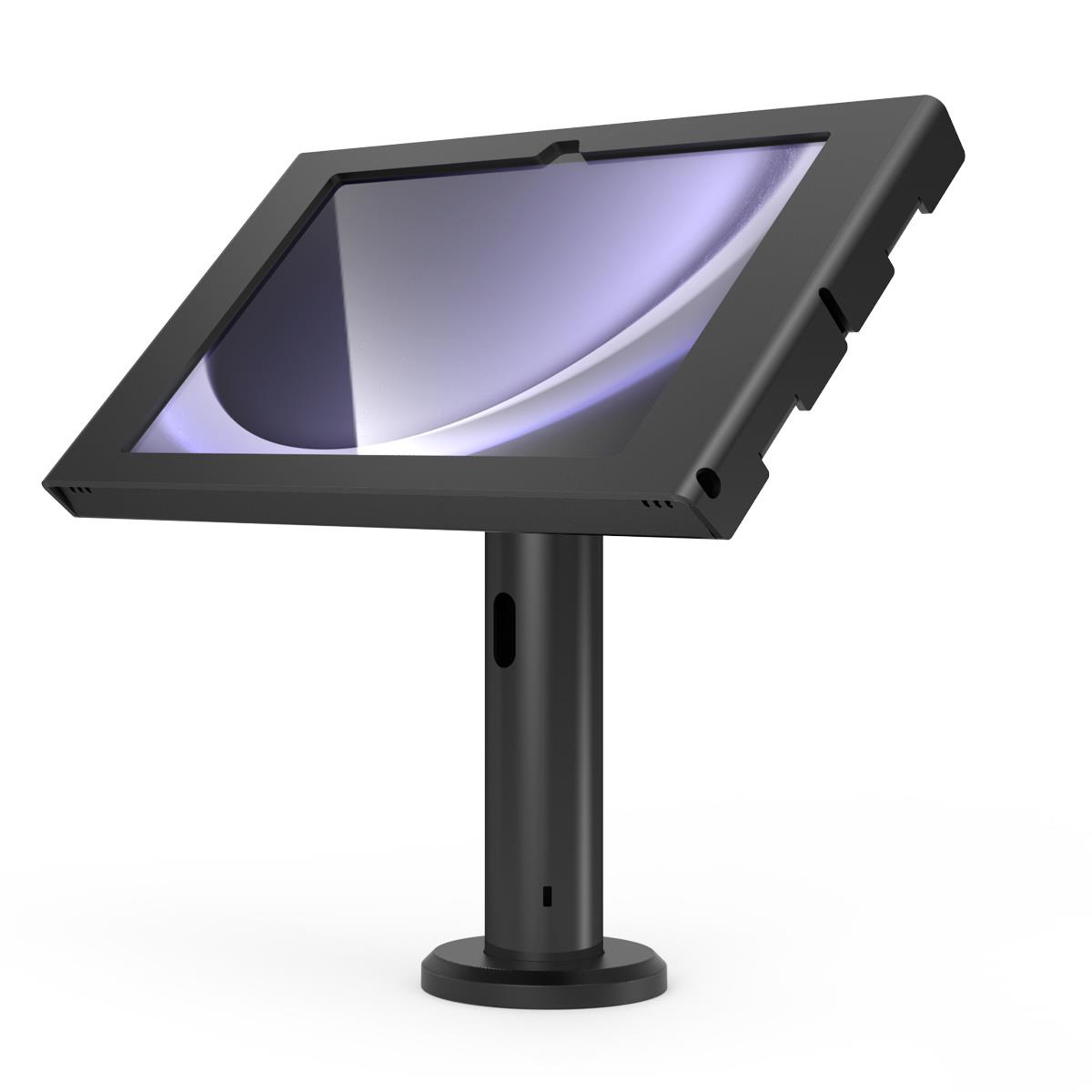 Bundle / Rise Stand, 8in/ 20cm + Apex Secured Enclosure Wall Mount for Galaxy Tab S9/S9 FE 10.9in - Black