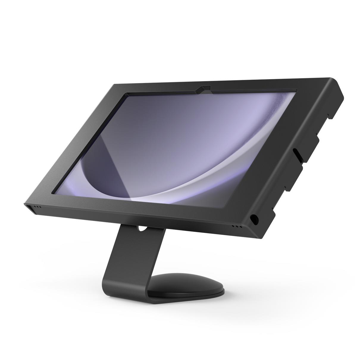 Bundle / VESA Fixed 45 Degree Core Counter Stand or Wall Mount + Apex Secured Enclosure Wall Mount for Galaxy Tab S9/S10 Ultra 14.6in - Black