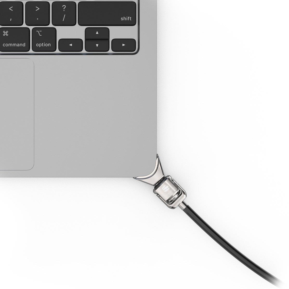Ledge Lock Adapter For MacBook Air 15in M2 With CL15 - Silver/ Black