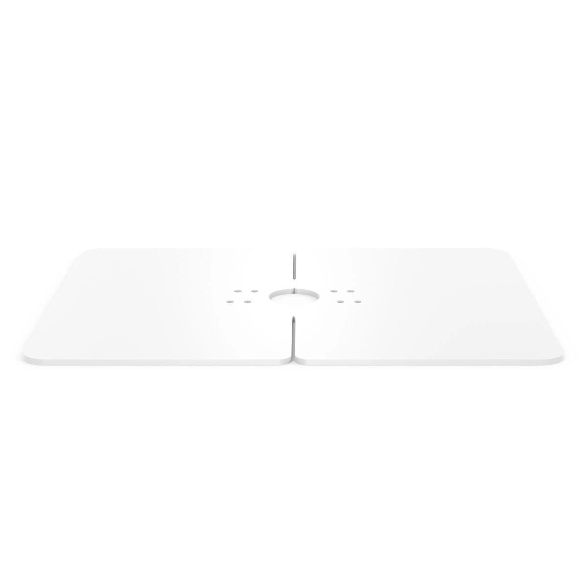 Stability Base Plate for the BrandMe Stand - White