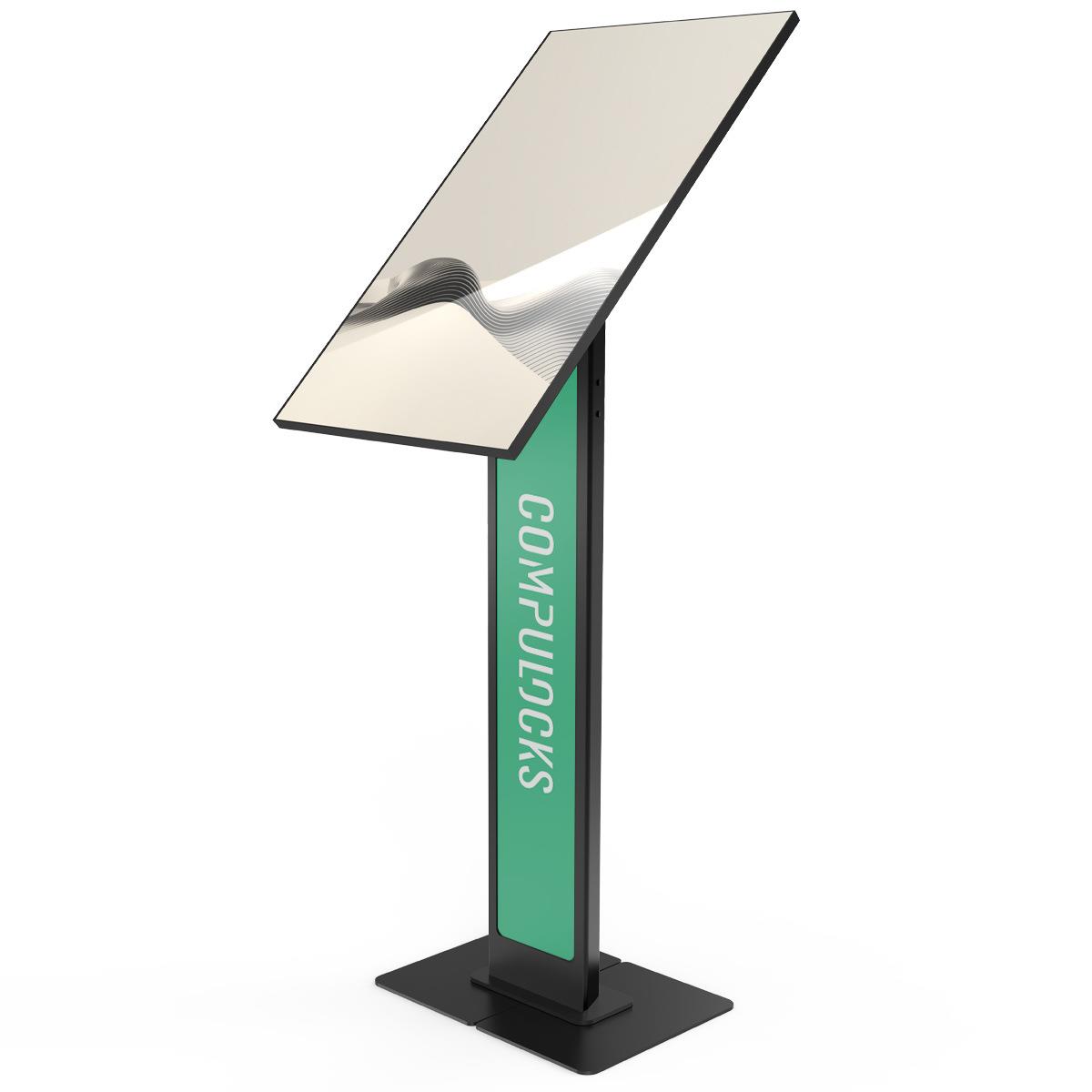 Bundle / BrandMe Floor Stand + Stability Base Plate for the BrandMe Stand - Black