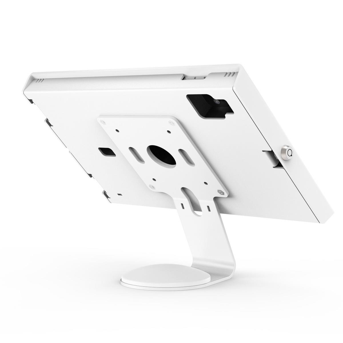 Bundle / VESA Fixed 45 Degree Core Counter Stand or Wall Mount + Apex Secured Enclosure Wall Mount for iPad Pro M4 11in - White