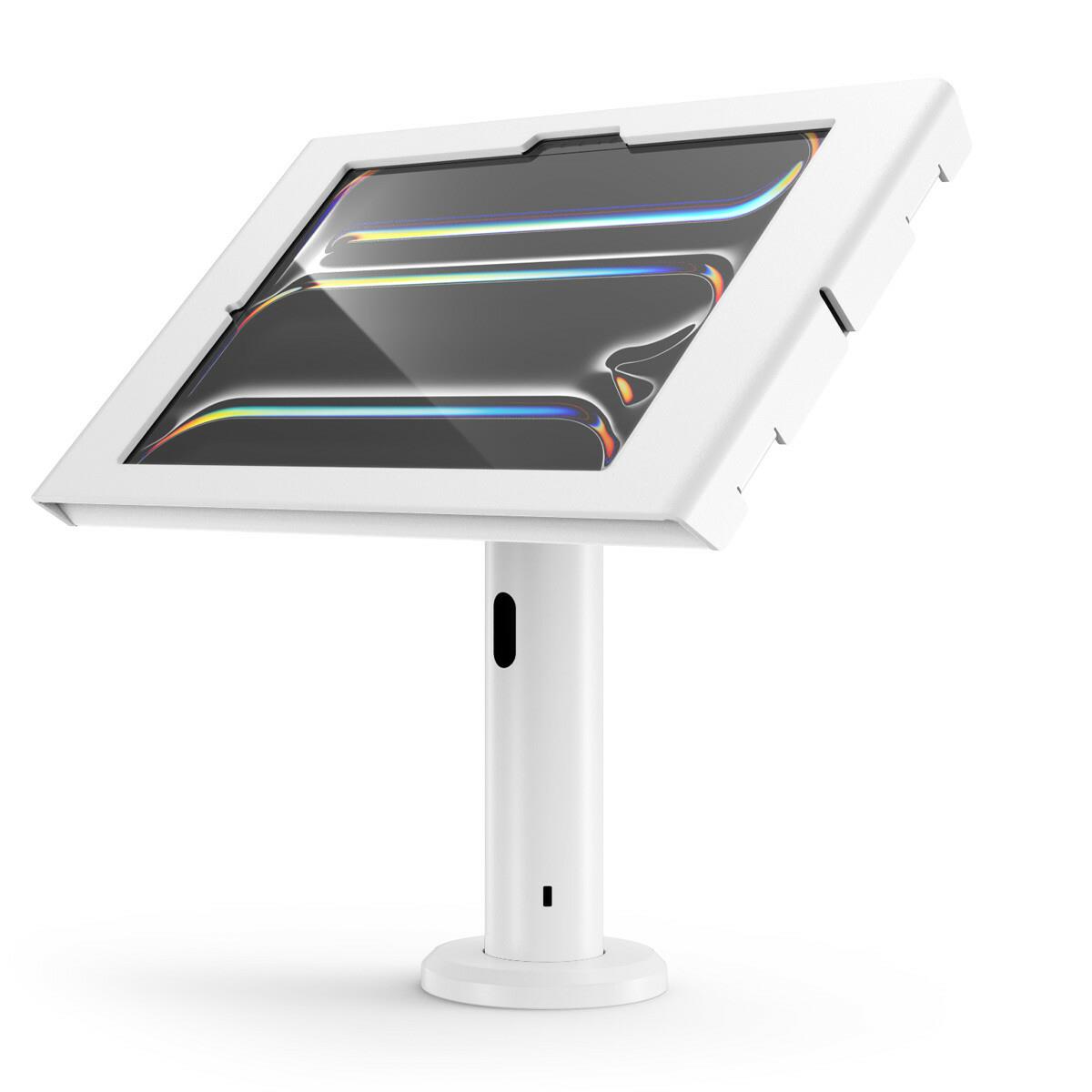 Bundle / Rise Stand, 8in/ 20cm + Apex Secured Enclosure Wall Mount for iPad Pro M4 11in - White